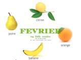 Février : produits de saison, fruits, légumes, poisons, fromages