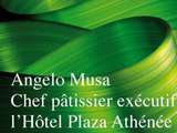 Livre, Ma Promesse – Angelo Musa, chef pâtissier exécutif du Plaza Athénée