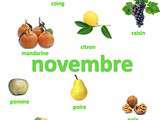 Novembre : les produits frais de saison à consommer sans modération