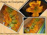 Beignets de Fleurs de Courgettes aux Aromates et Marjolaine