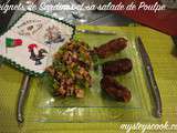 Beignets de sardines et sa salade de poulpe
