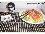 Chirashi Saumon, Surimi & Avocat
