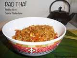 Pad Thaï – Nouilles de riz Thaïlandaise