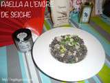 Paëlla à l’encre de seiche