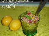 Quinoa Chorizo & Maïs assaisonné au Citron et Basilic