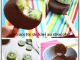 Sucettes revisitées : Associations chocolat & fruits