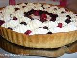 Tarte à l’amande et aux fruits rouges