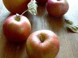 Fondant aux pommes et croustillant de noix à l'érable
