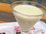 Milk shake kiwi vanille