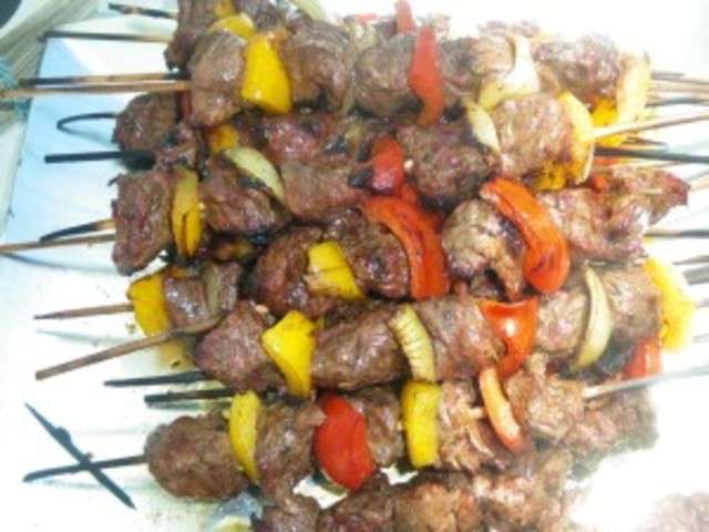 Recettes De Brochettes De Boeuf De Mymy Cuisine