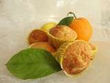 Muffin au citron et orange confite