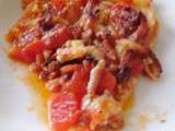 Duo de tomates et jambon de pays en tartelette # tour en cuisine n°159