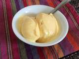 Crème glacée à la mangue au thermomix