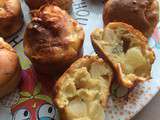 Muffins poire/bleu d’Auvergne