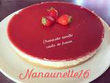 Cheesecake vanille au coulis de fraises - Thermomix