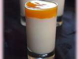Panna cotta light mangue