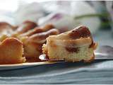 Gâteau au poires, pralin et sa crème anglaise pralinette....Blog en pause