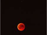 Lune rouge......soirée magique