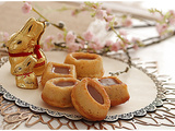 Petits gâteaux de Pâques, au caramel de beurre salé et présentation des verres Troquet de La Rochère