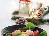 Salade folle de noix St Jacques..Une idée festive