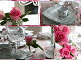 Table   Un amour de rose 