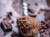 Mousse chocolat aux eclats de feves de cacao