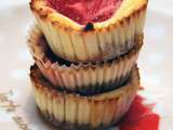 Cheesecakes à la fraise façon cupcakes