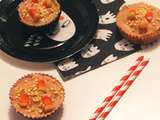 Halloween cupcakes aux Candy corn