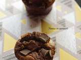 Minis muffins 100% chocolat