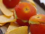Tomates cerises farcies au guacamole