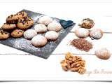 Biscuits aux noix sans oeufs