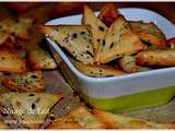 Crackers Triango'Apéro au sésame et pavot