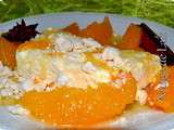 Parfait Glacé au Grand Marnier et Salade d'Orange au Sirop de Badiane