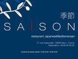 Restaurant Saison à Nice