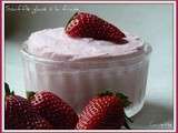 Soufflé glacé aux fraises