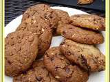 Cookies Carambars, chocolat et cacahuètes