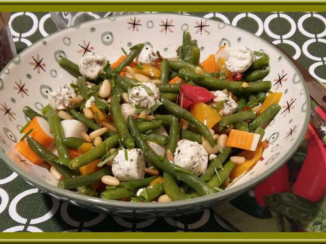 Recettes De Salade De Haricots Verts Et Poivrons