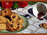 Bannique: biscuits Canadien aux cranberries