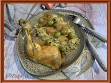 Couscous de poulet aux olives