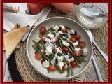 Salade de haricots verts au gorgonzola
