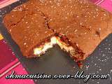 Brownie black and white (chocolat et coco)