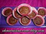 Muffins au chocolat façon brownie