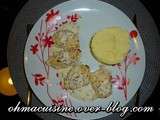 Quenelles de poulet à la moutarde