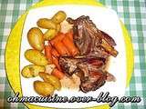 Souris d'agneau au vin rouge à la mijoteuse