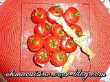Tomates farcies au gorgonzola