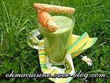 Velouté pleine forme : mache et avocat