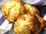 Gougères à la tomme de brebis , figues séchées et noisettes pour le concours de 50 gr