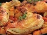 Suprèmes de poulet à l'orange et chorizo