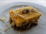 Parmentier de confit de canard à la polenta