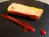 Mi-cuit de foie gras, caramle de Porto... Pour commencer le réveillon... Que la fête commence